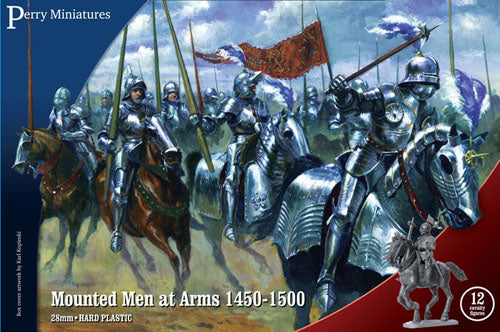 Perry Miniatures WR 40 Mounted Men at Arms 1450-1500 (12 mounted figures)