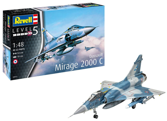Revell 03813 Dassault Mirage 2000 C 1/48 Scale Modek Kit