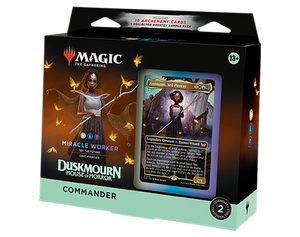 Magic The Gathering Duskmourn: House of Horror Commander Deck - Miracle Worker