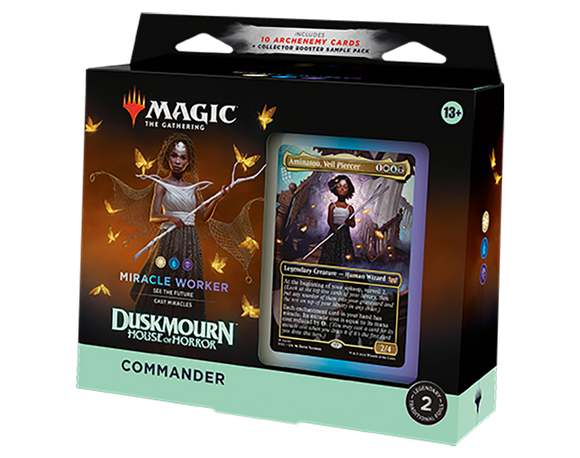 Magic The Gathering Duskmourn: House of Horror Commander Deck - Miracle Worker