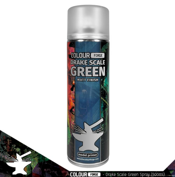 Colour Forge Drake Scale Green Spray (500ml) (Store Collection Only) I.D. Required 16+