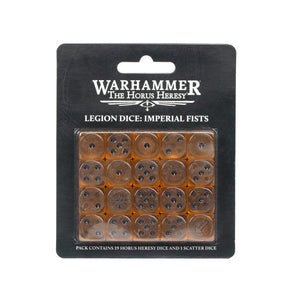 The Horus Heresy Imperial Fists Dice Set - Discontinued