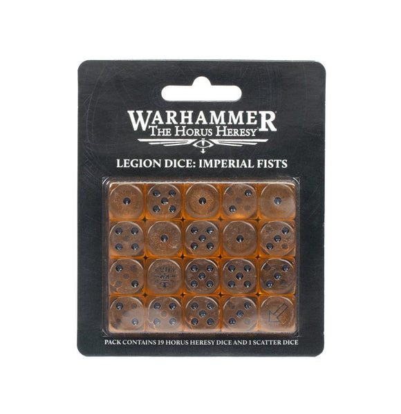 The Horus Heresy Imperial Fists Dice Set - Discontinued