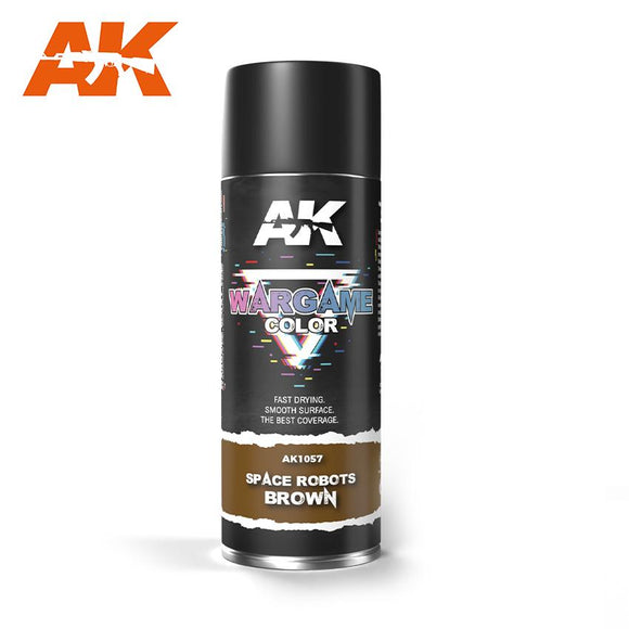 AK Interactive Space Robots Brown Spray 400ml (Store Collection Only) I.D. Required 16+