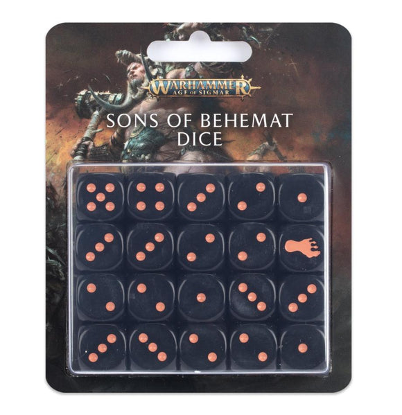Age Of Sigmar Sons of Behemat Dice ON SALE - Discontinued