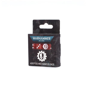 Warhammer 40k Adeptus Mechanicus Dice Set - Discontinued