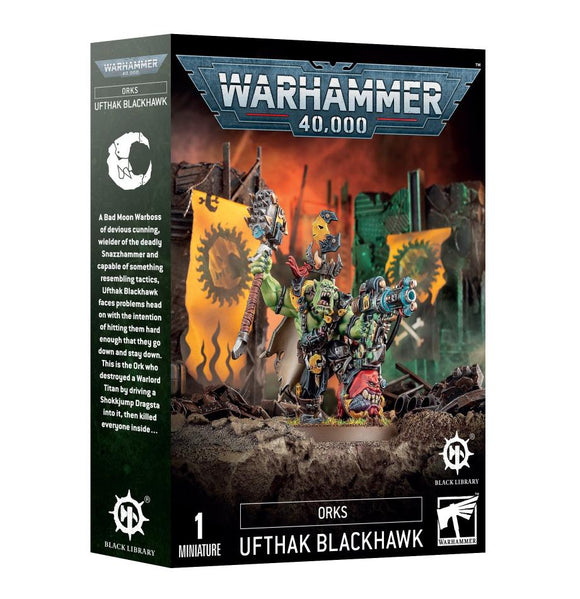 Warhammer Black Library Orks Ufthak Blackhawk - Retired Kit