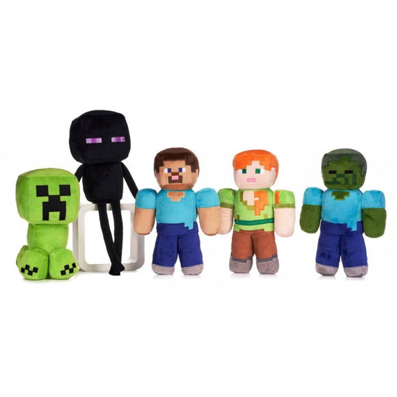 Minecraft 30cm Plush Assortment - Pick Your Character