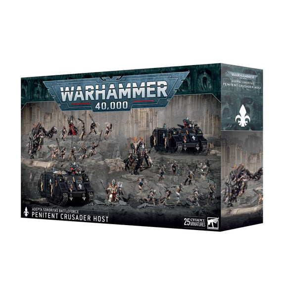Adepta Sororitas: Penitent Crusader Host Battleforce Box 30% Off - Discontinued
