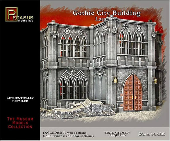 Pegasus Hobbies Gothic City Building Large Set 10% Off