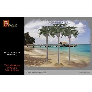 Pegasus Hobbies Large Palm Trees Style A (22cm / 8½”) (Qty 3) 10% Off