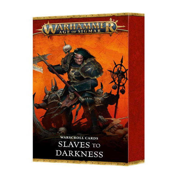 Warscroll Card: Slaves To Darkness 4th Edition 20% Off