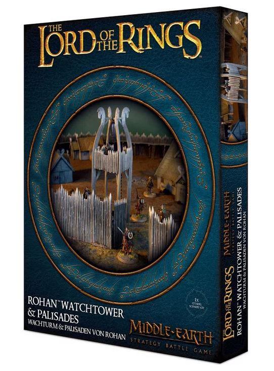 Middle-Earth Battle Strategy Game - Rohan Watchtower and Palisades 10% Off