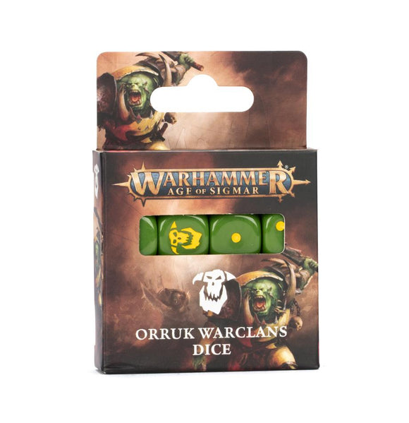 Age Of Sigmar: Orruk Warclans Dice 20% Off - Discontinued