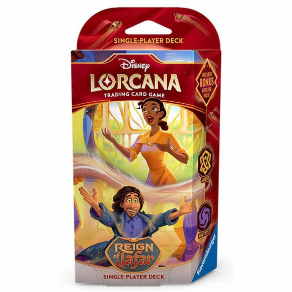 Disney Lorcana Reign of Jafar Starter Deck - Tiana and Bruno