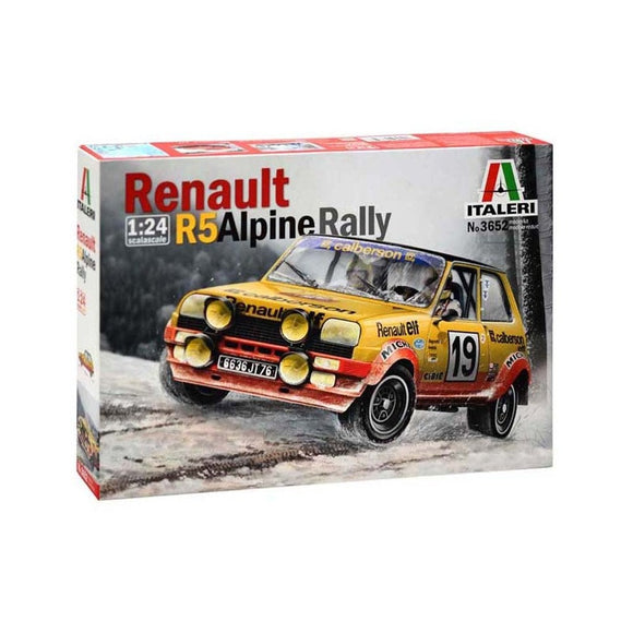 Italeri 3652 Renault R5 Alpine Rally Car 1:24