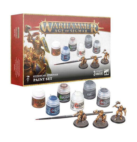 Stormcast Eternals & Paints Set 20% Off