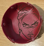 Painted Legion Hexagonal Mini Dice Tray (Red)