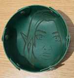 Painted Legion Hexagonal Mini Dice Tray (Green)