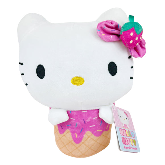 Hello Kitty: Kawaii Treats 25cm Plush - Ice Cream