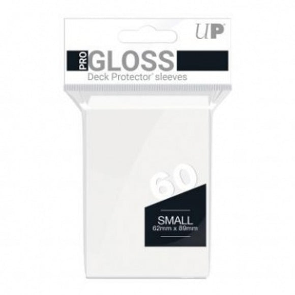 Ultra Pro PRO-Gloss Small Sleeves - White (60)
