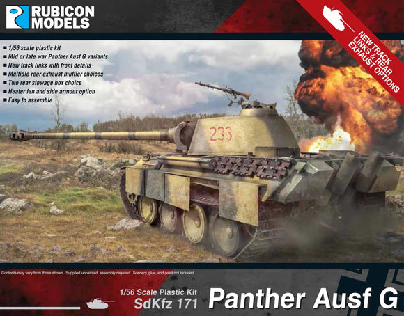 Rubicon Models 280015 - Panther Ausf G  10% Off