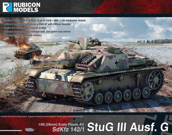 Rubicon Models 280017 - StuG III Ausf G 10% Off