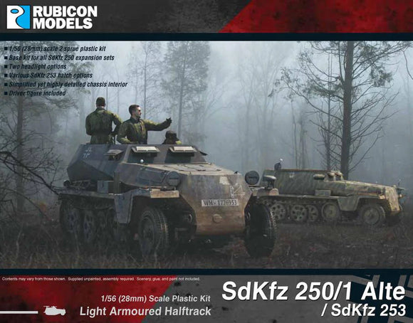 Rubicon Models 280032 - SdKfz 250/1 Alte / SdKfz 253 (aka 250A) 10% Off