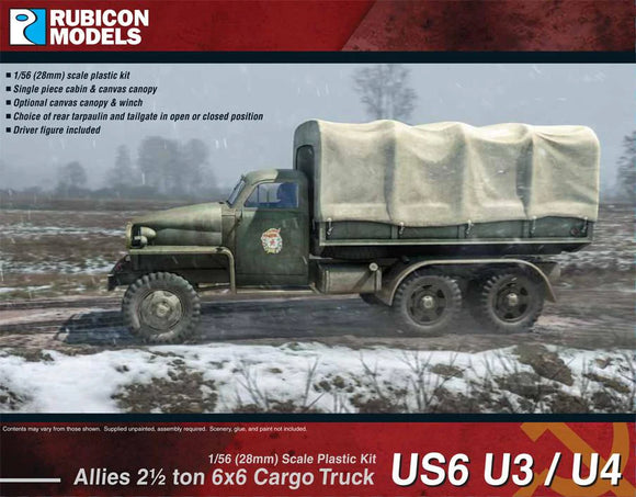 Rubicon Models 280035 - Allies US6 U3/U4 2½ ton 6x6 Truck 10% Off