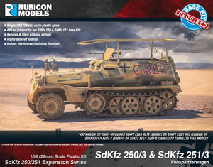 Rubicon Models 280039 - SdKfz 250/3 & 251/3 Expansion Set 10% Off