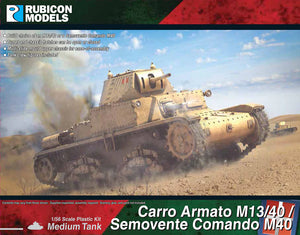 Rubicon Models 280095 - Carro Armato M13/40 / Semovente Comando M40 10% Off