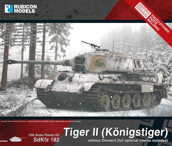 Rubicon Models  280099 - King Tiger without Zimmerit  10% Off