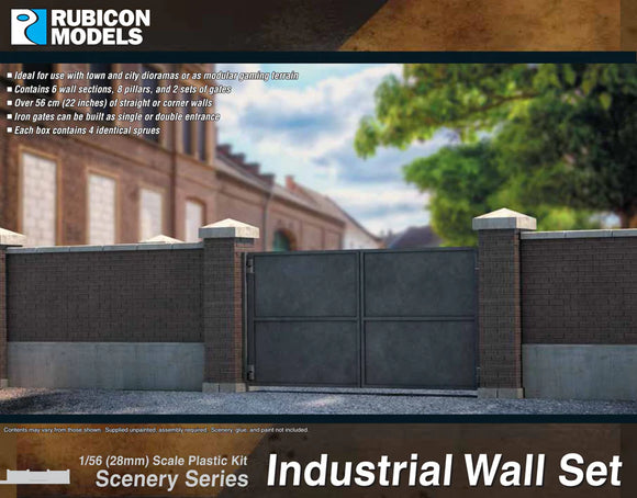 Rubicon Models 283006 - Industrial Walls Set 10% Off