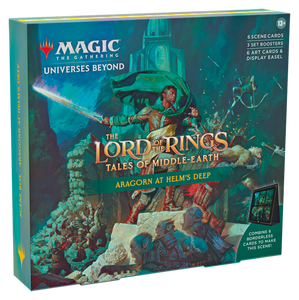 The Lord of the Rings - Tales of Middle-earth Holiday Scene Box - Aragorn at Helm's Deep