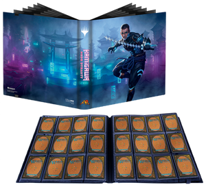Ultra Pro Magic The Gathering Kamigawa Neon Dynasty 12-Pocket PRO-Binder featuring Kaito Shizuki