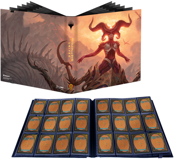 Ultra Pro Magic The Gathering Dominaria United 12-Pocket PRO-Binder featuring Sheoldred, the Apocalypse