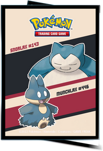 Ultra Pro Snorlax & Munchlax 65ct Deck Protector Sleeves