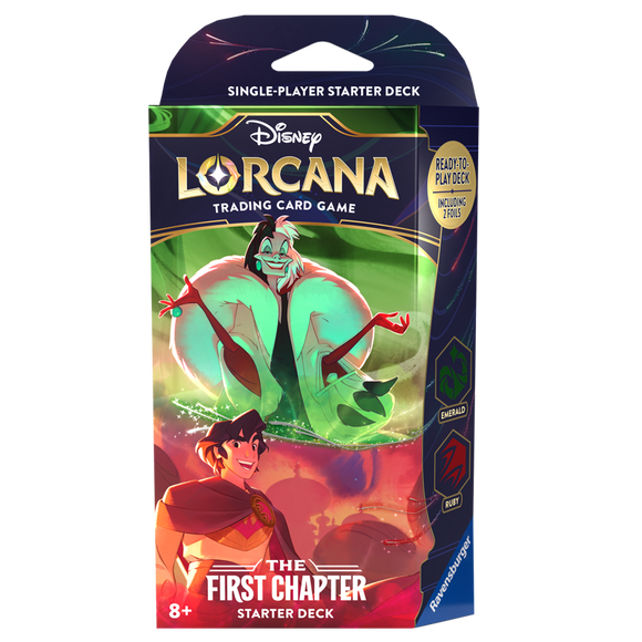 Disney Lorcana The First Chapter Starter Set Cruella de Vil & Aladdin