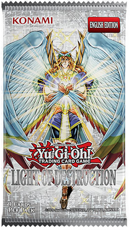 Yu-Gi-Oh! Sealed Booster Psck Light of Destruction UNLIMITED