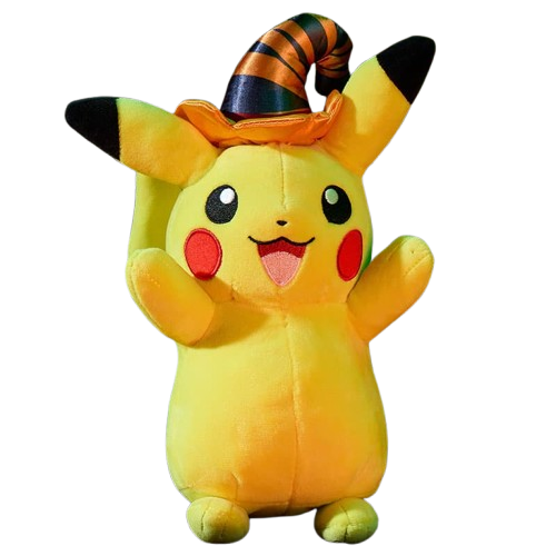 Pokemon Seasonal Pikachu with Witches Hat 8inch Plush