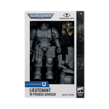 Warhammer 40k Lieutenant in Phobos Armour Artist Proof Figure