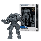 Warhammer 40k Lieutenant in Phobos Armour Artist Proof Figure