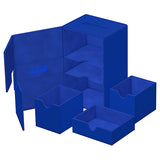 Ultimate Guard - Twin Flip n Tray 160+ Xenoskin - Monocolor Blue
