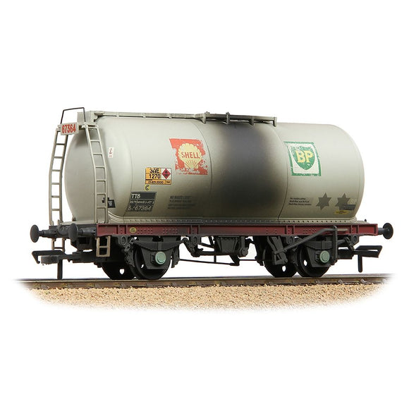 Bachmann Branchline Model Railways BR 45T TTA Tank Wagon Wagon 'Shell-BP' Grey Weathered