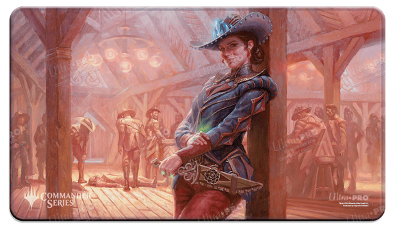 Ulta Pro Magic The Gathering Outlaws of Thunder Junction Marchesa, Dealer of Death Stitched Edge Playmat