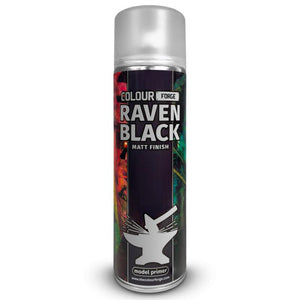 Colour Forge Raven Black Spray (500ml) (Store Collection Only) I.D. Required 16+