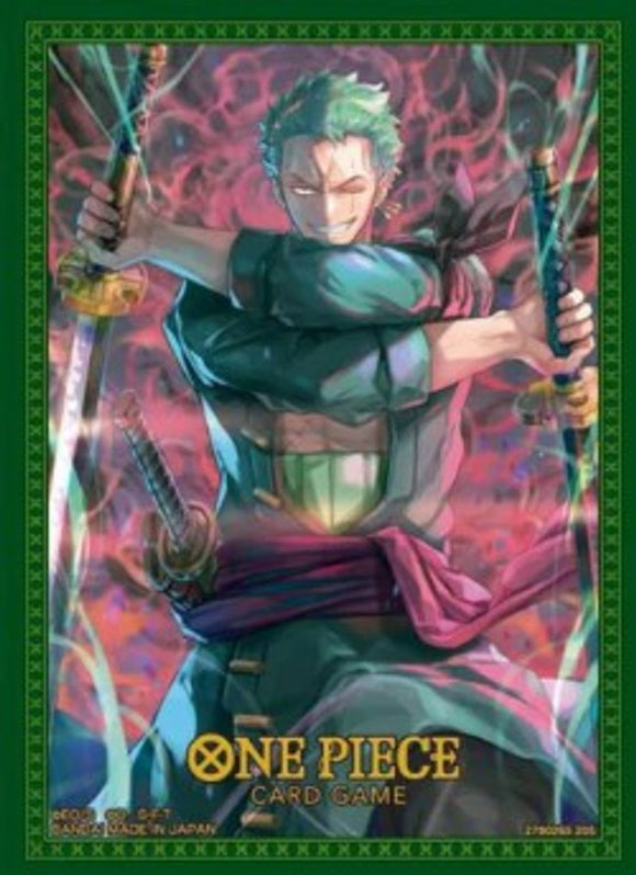 One Piece Card Game: Official Sleeve 11 - Zoro