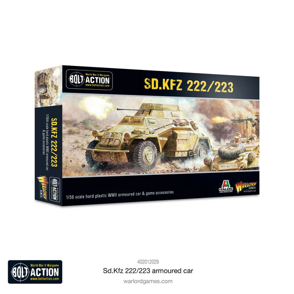 Bolt Action German SD.KFZ 222/223 - 20% Off