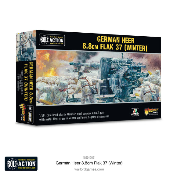 Bolt Action - German Flak 37 8.8cm (Winter) 20% Off