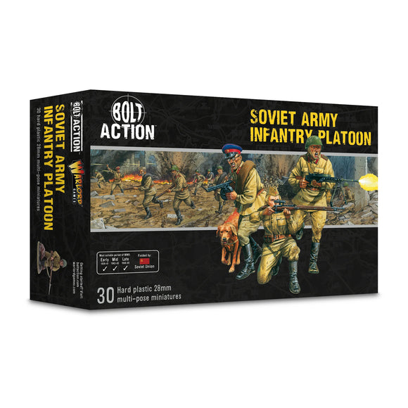 Bolt Action Soviet Infantry Platoon 20% Off